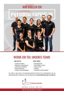 Stellenangebot Physiotherapeut/in